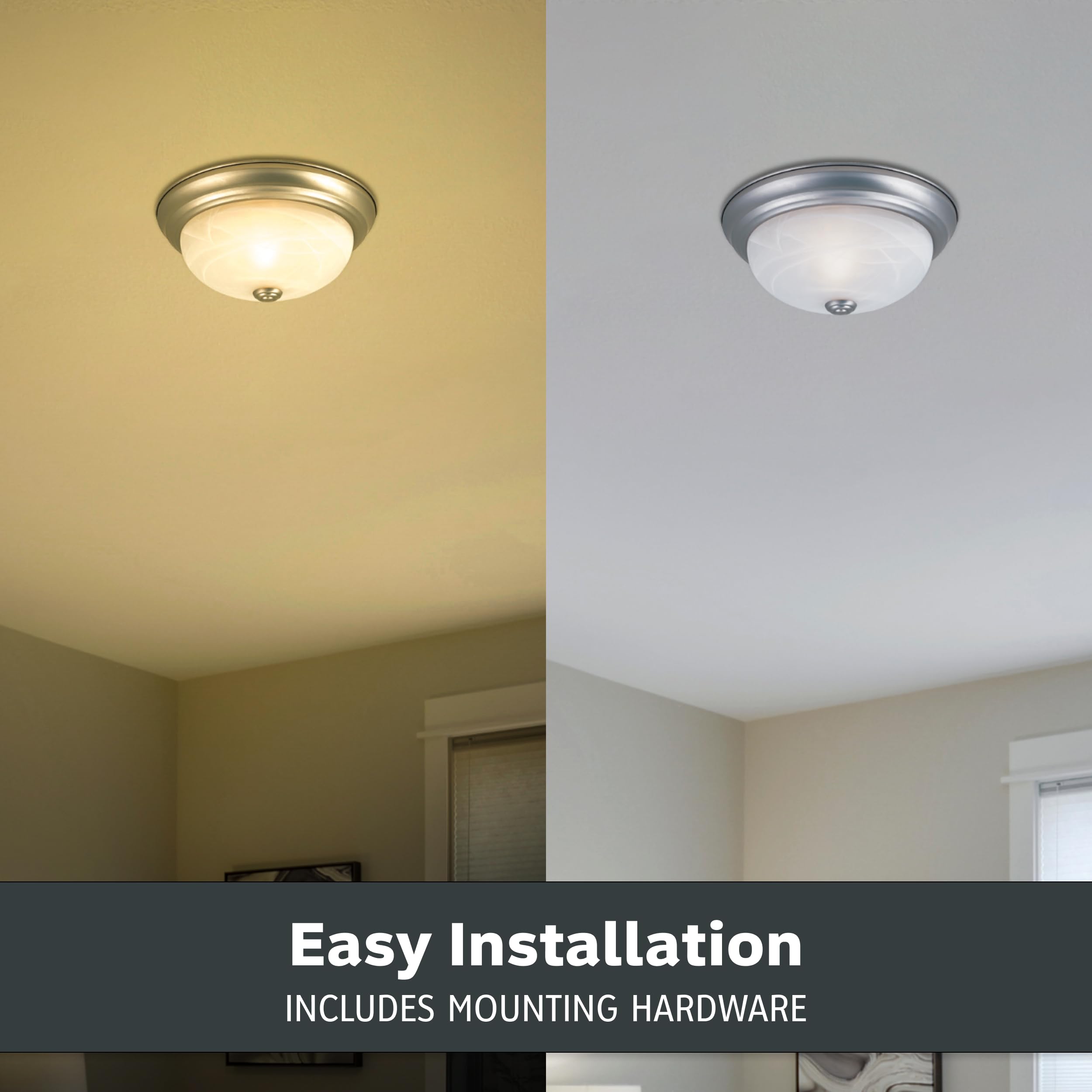 Amazon.com: DESIGNERS FOUNTAIN Reedley 2-Lights Flush Mount